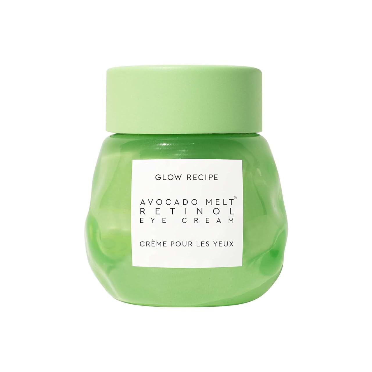 Glow Recipe Avocado Melt Retinol Eye Cream - Overnight Under Eye Cream w/ Avocado for Dark Circles and Puffiness with Niacinamide + Coffeeberry - Retinol Moisturizing Eye Treatment with Avocado (15ml)