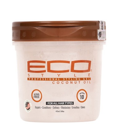 Eco Style Professional Styling Gel Coconut Oil 16 oz