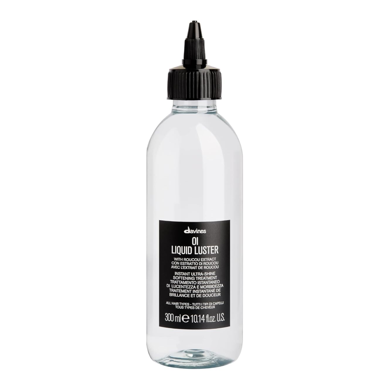 Davines Oi Liquid Luster, Nourishing Rinse-Off Treatment, Add Shine Weightlessly, 10.14 fl. oz.