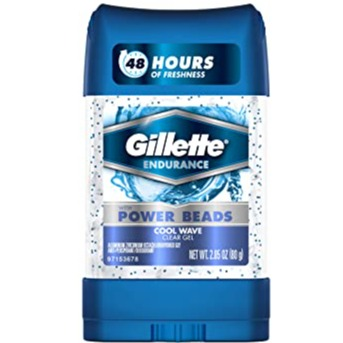 Gillette Clear Gel Power Beads Cool Wave Antiperspirant and Deodorant 2.85 oz
