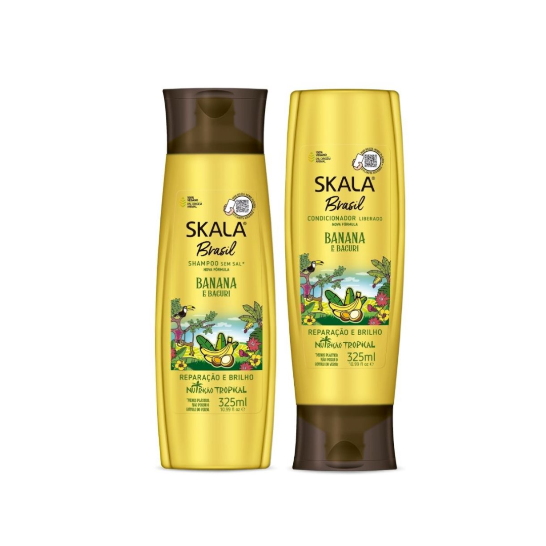 Skala Banana And Bacuri Shampoo & Conditioner