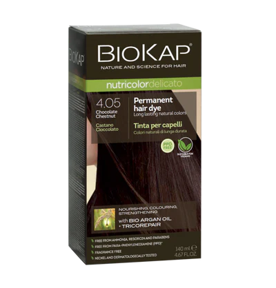 Biokap Nutricolor Delicato 4.05 Chocolate Chestnut