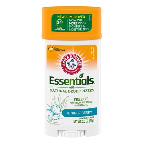Arm & Hammer Essentials Deodorant with Natural Deodorizers Clean 2.5 Oz