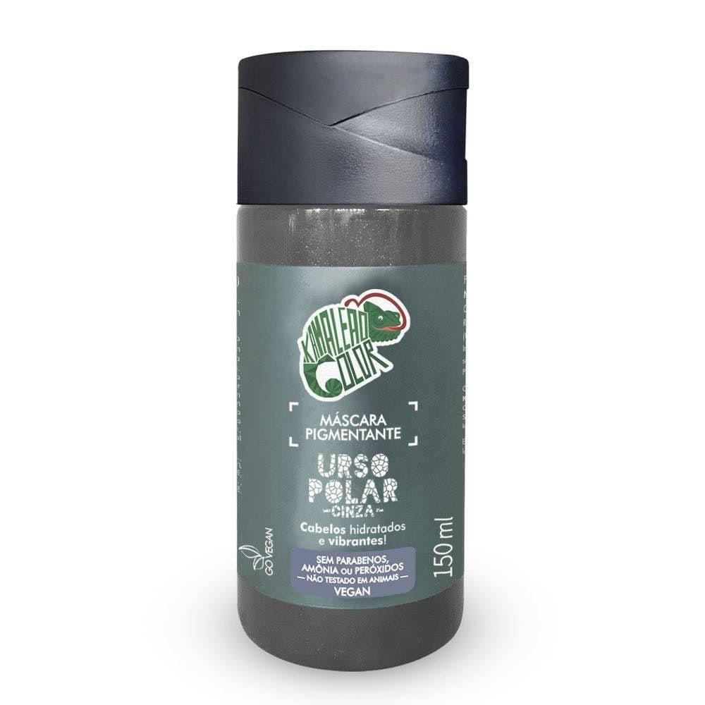 Urso Polar Grey Polar Bear Tinting Pigment Vegan Mask 150ml - Kamaleão Color