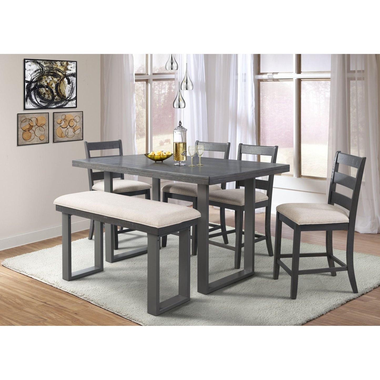 Sawyer Counter Bench