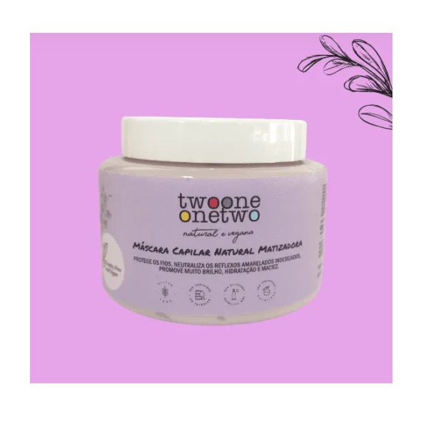 Platinum Tinting Color Protection Strenghtening Vegan Mask 200g - Twoone Onetwo