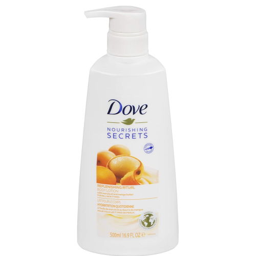 DOVE NOURISHING RITUALS WITH MARULA OIL & MANGO BUTTER
