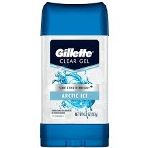 Gillette Clear Gel Antiperspirant & Deodorant, Arctic Ice, 3.8 Oz