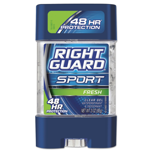 Right Guard Sport 3D Odor Defense Antiperspirant and Deodorant Clear Gel Fresh - 3 oz