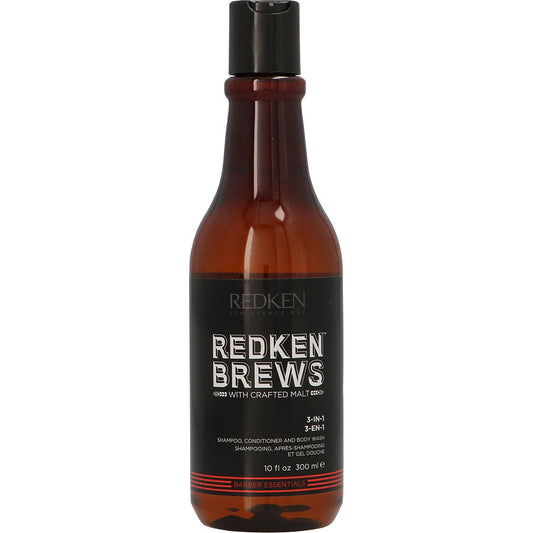 Redken redken brews 3 in 1 (shampoo, conditioner & body wash) 10 oz