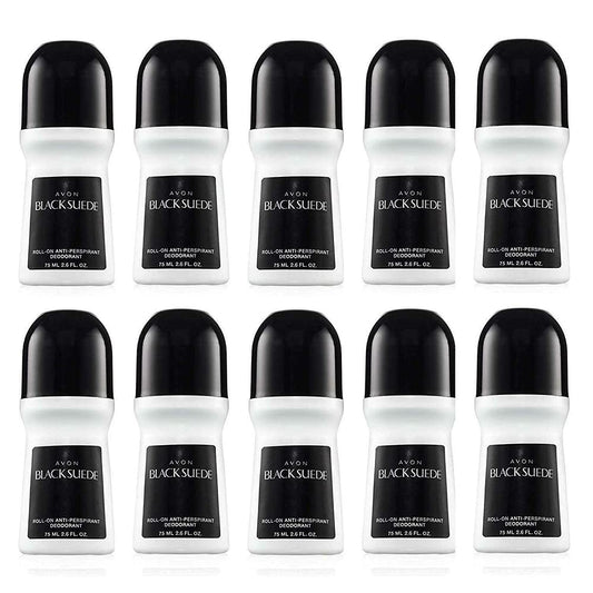 Avon Black Suede Deodorant 2.6 oz lot of 10