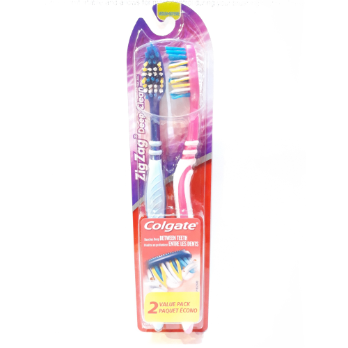 COLGATE ZIGZAG TOOTHBRUSH - DEEP CLEAN MEDIUM
