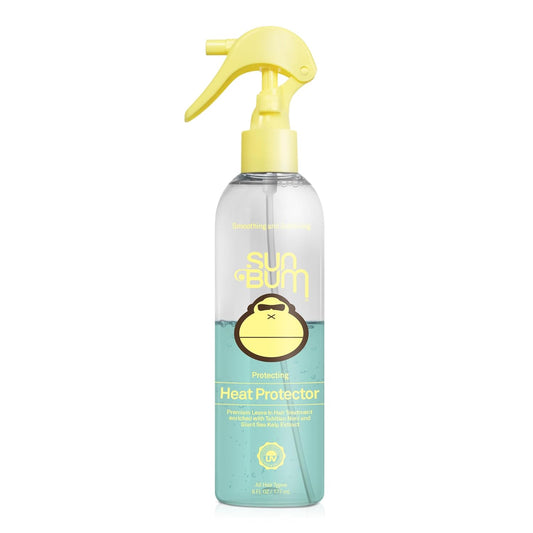 Sun Bum Heat Protector Spray | Vegan and Cruelty Free Hair Protecting Spray for All Hair Types | 6 oz