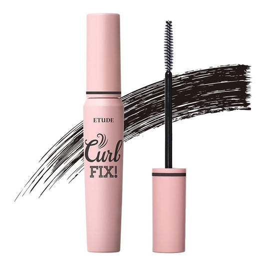 ETUDE Curl Fix Mascara for 24H Curled Lashes - Keeps Fine Eyelashes Powerfully Curled with Curl 24H Technology by ETUDE