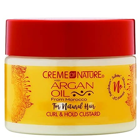 Creme Of Nature Argan Oil Curl & Hold Custard 11.5 Ounce (340ml)