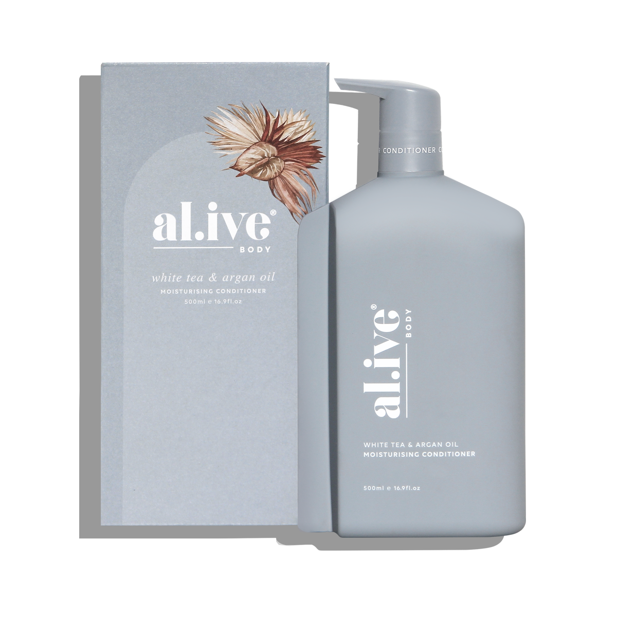 Al.ive Moisturising Conditioner - White Tea & Argan Oil
