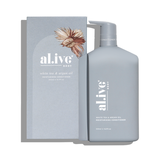 Al.ive Moisturising Conditioner - White Tea & Argan Oil