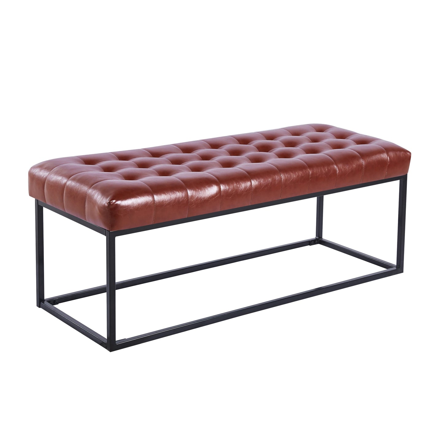 Porthos Home Marlena Side Bench Brown
