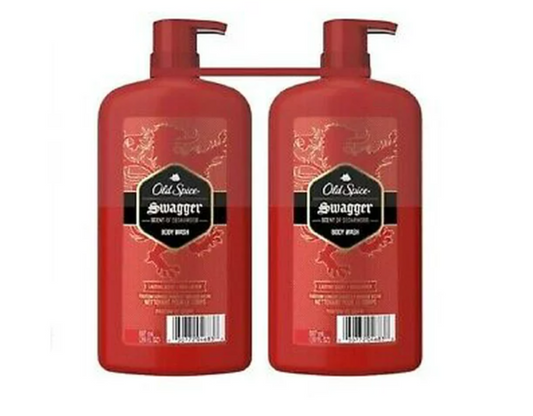 Old Spice Swagger Scent of Confidence Body Wash for Men (30 fl oz 2 pk)