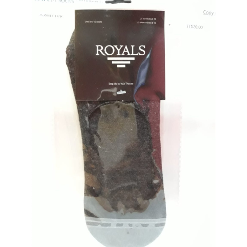 ROYALS ULTRA LOW CUT SOCKS