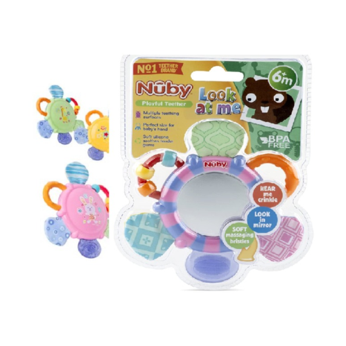 NUBY LOOK AT ME PLAY TEETHER