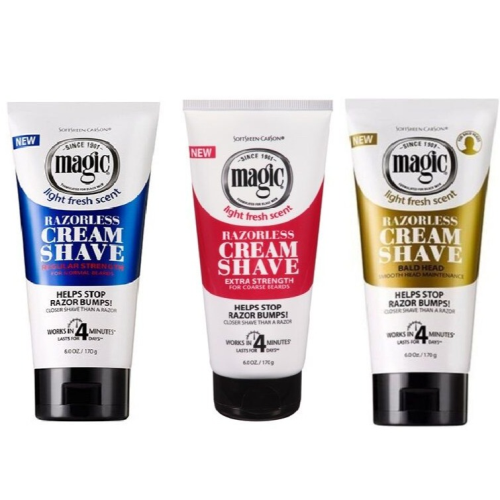 SOFTSHEEN CARSON MAGIC RAZOR-LESS CREAM SHAVE